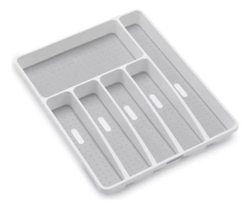 [29106] Organizador de Cubiertos 6 Compartimentos White - Madesmart